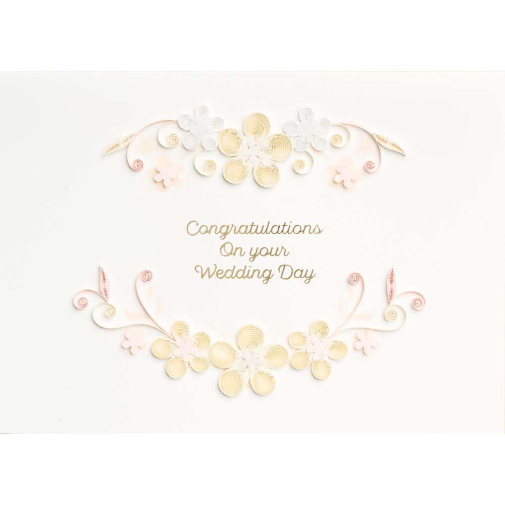 Wedding Bloom Bliss Greeting Card