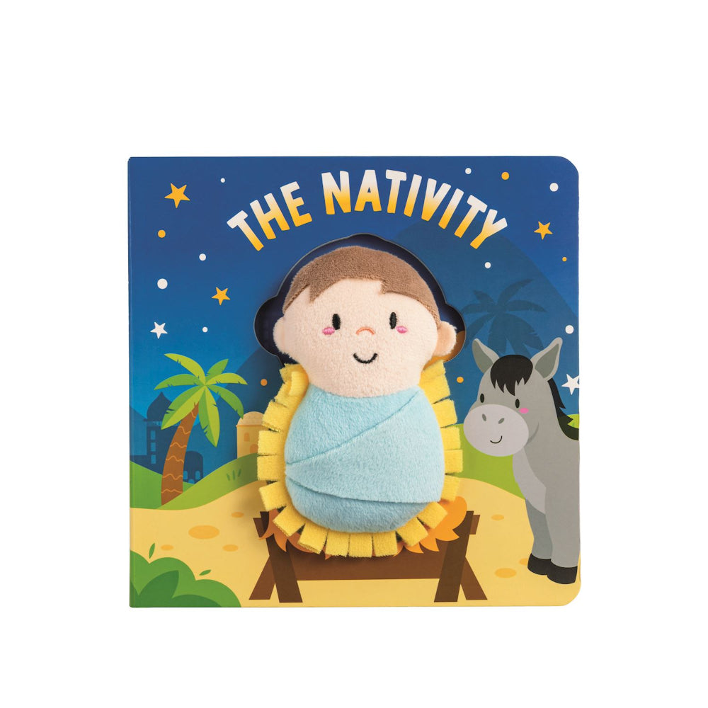 Mud Pie Nativity Plush Book