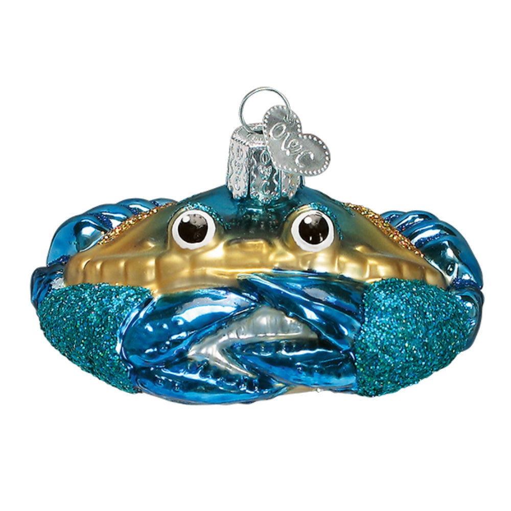 Old World Christmas Blue Crab Ornament