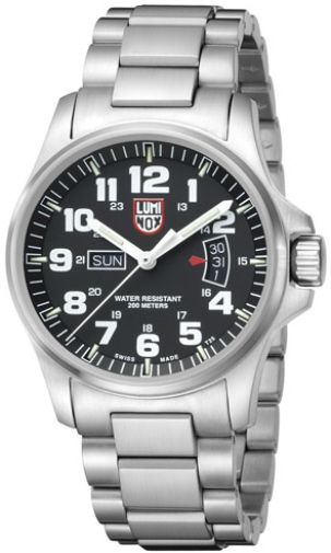 Men's Luminox Field Day Date 1820 Steel Series Watch 1822