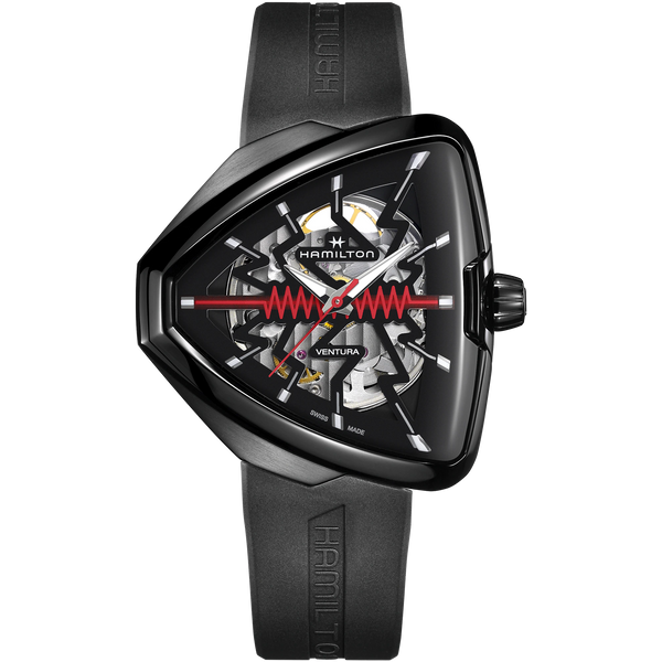 Hamilton H24535331 Ventura Elvis80 Skeleton Auto // Pre-Owned