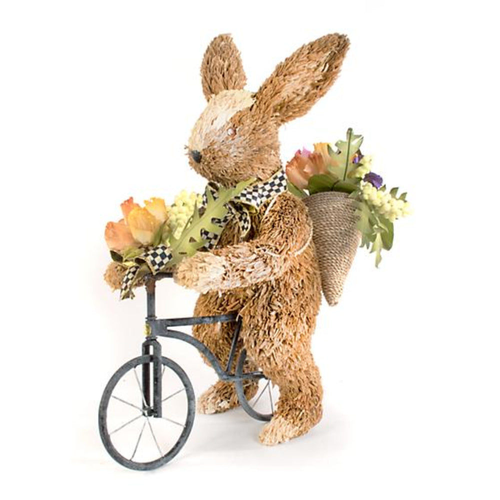 MacKenzie-Childs Farmhouse Garden Bunny on Bike