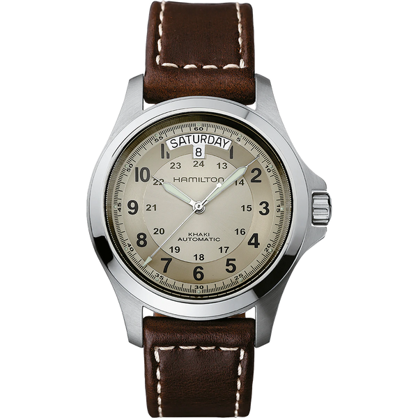 Hamilton H64455523 Khaki Field King Auto // Pre-Owned