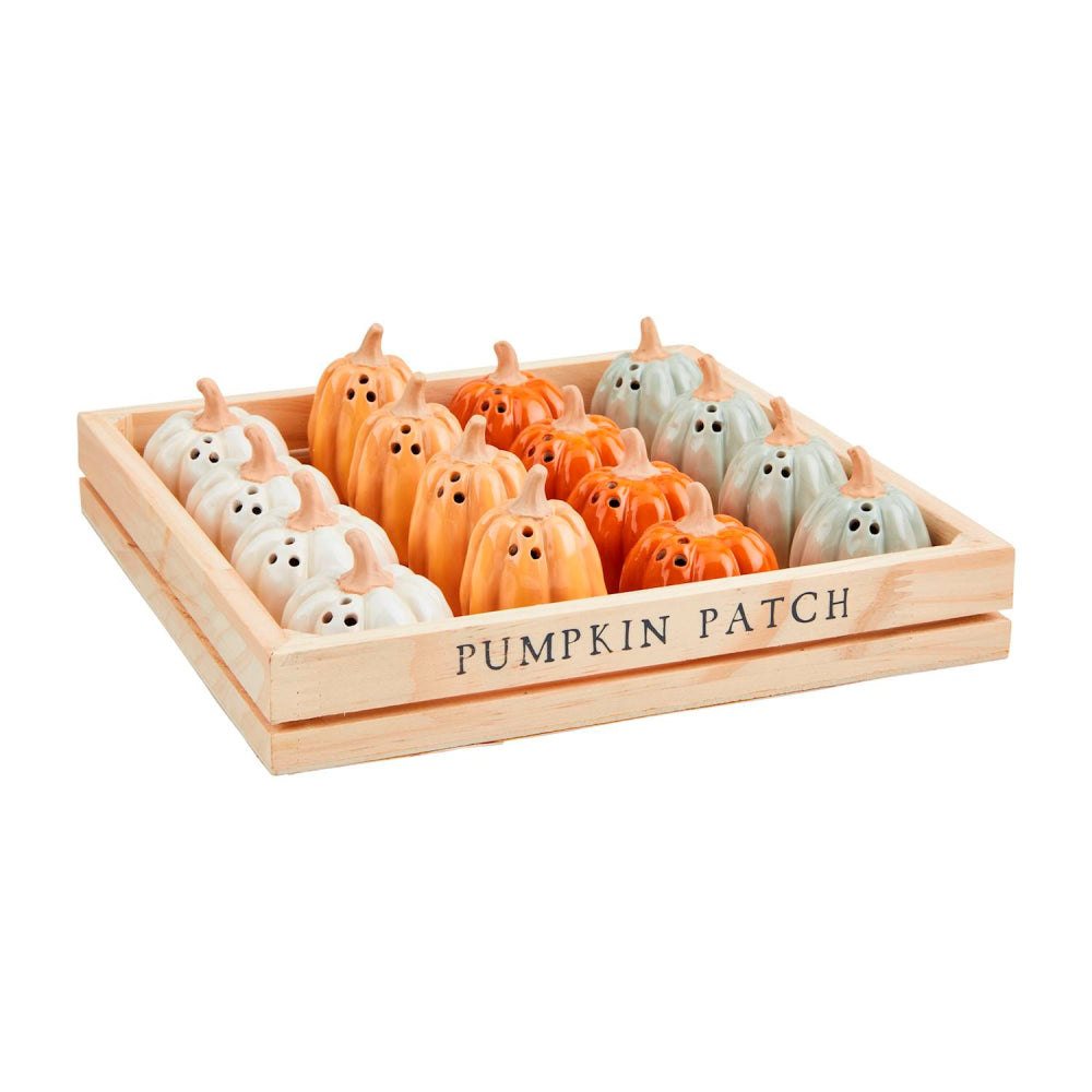 Mud Pie Pumpkin Salt & Pepper Shakers