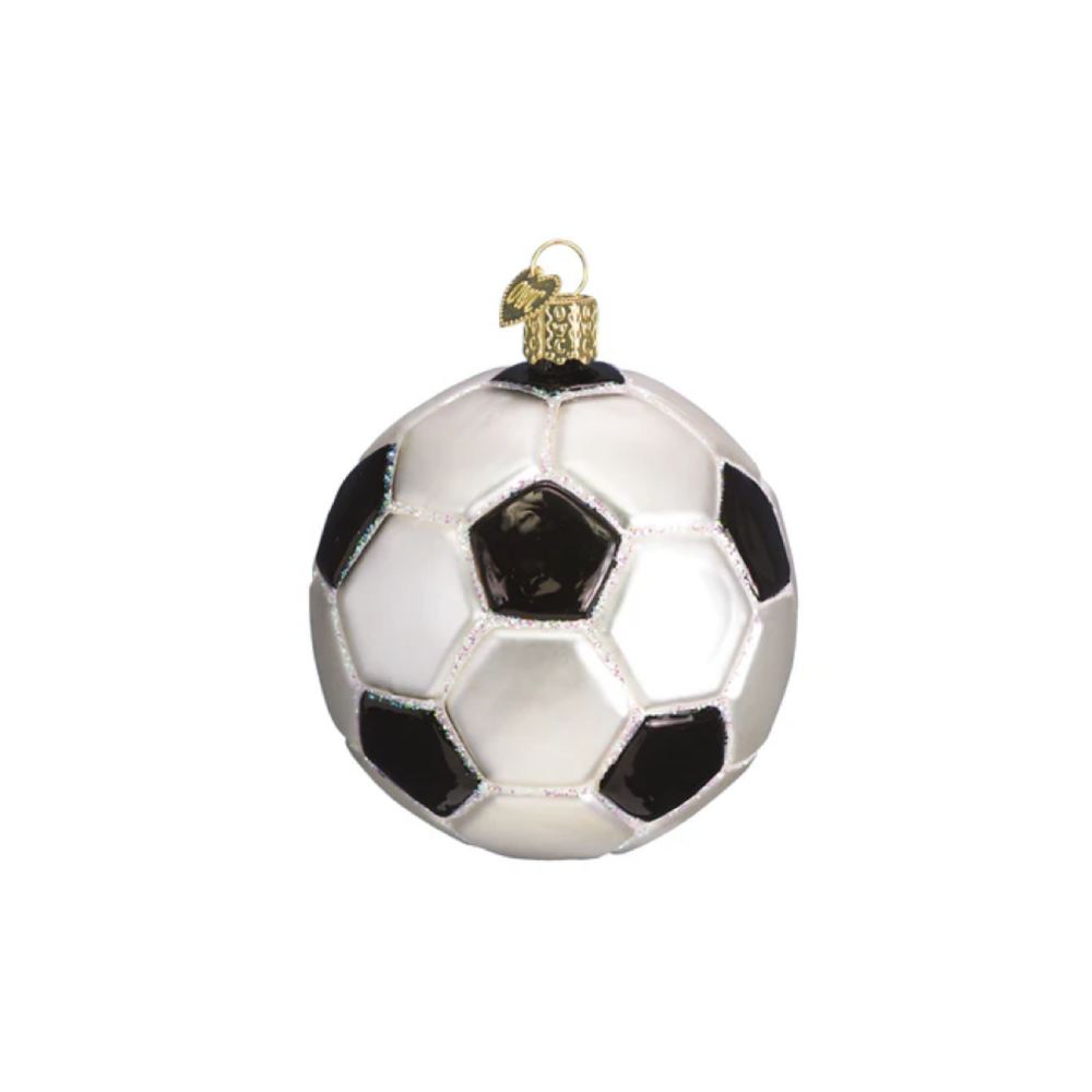 Old World Christmas Soccer Ball Ornament