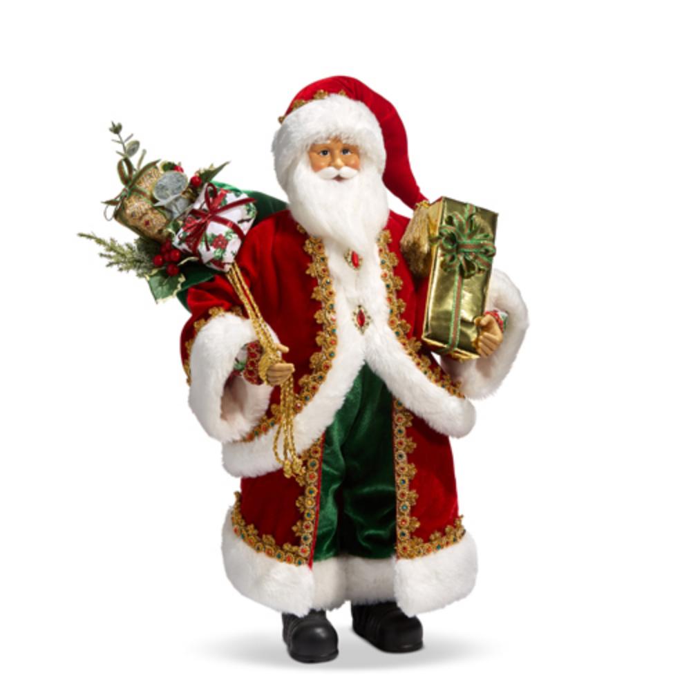 18" Jeweled Santa