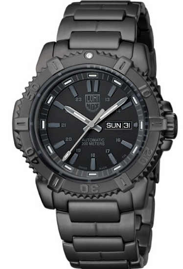 Men's Luminox Modern Mariner Automatic Blackout Watch 6502.BO