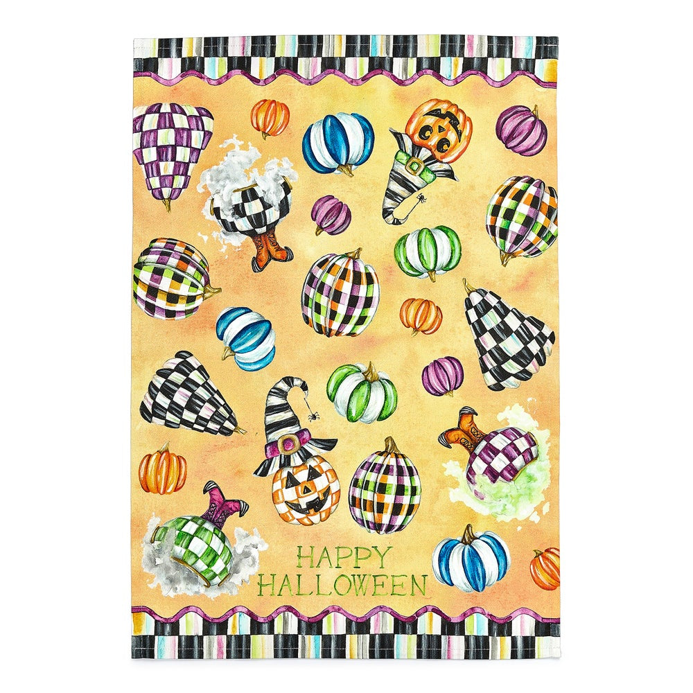 MacKenzie-Childs Happy Halloween Dish Towel