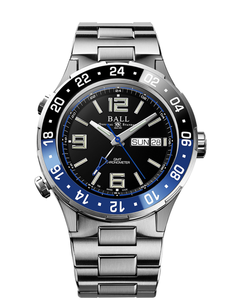Ball DG3030B-S1CJ-BK Roadmaster Auto Limited Edition Batman Chronometer GMT