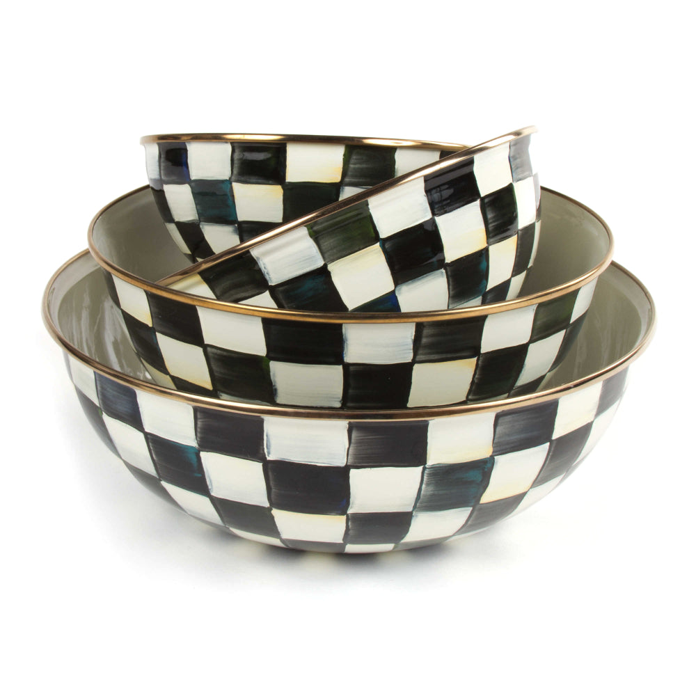MacKenzie-Childs Courtly Check Everyday Bowl