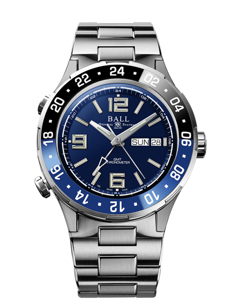 Ball DG3030B-S1CJ-BE Roadmaster Auto Limited Edition Batman Chronometer GMT