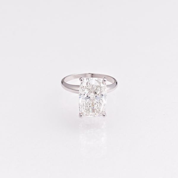 5.32 CT Cushion Brilliant Lab-Grown Diamond Engagement Ring
