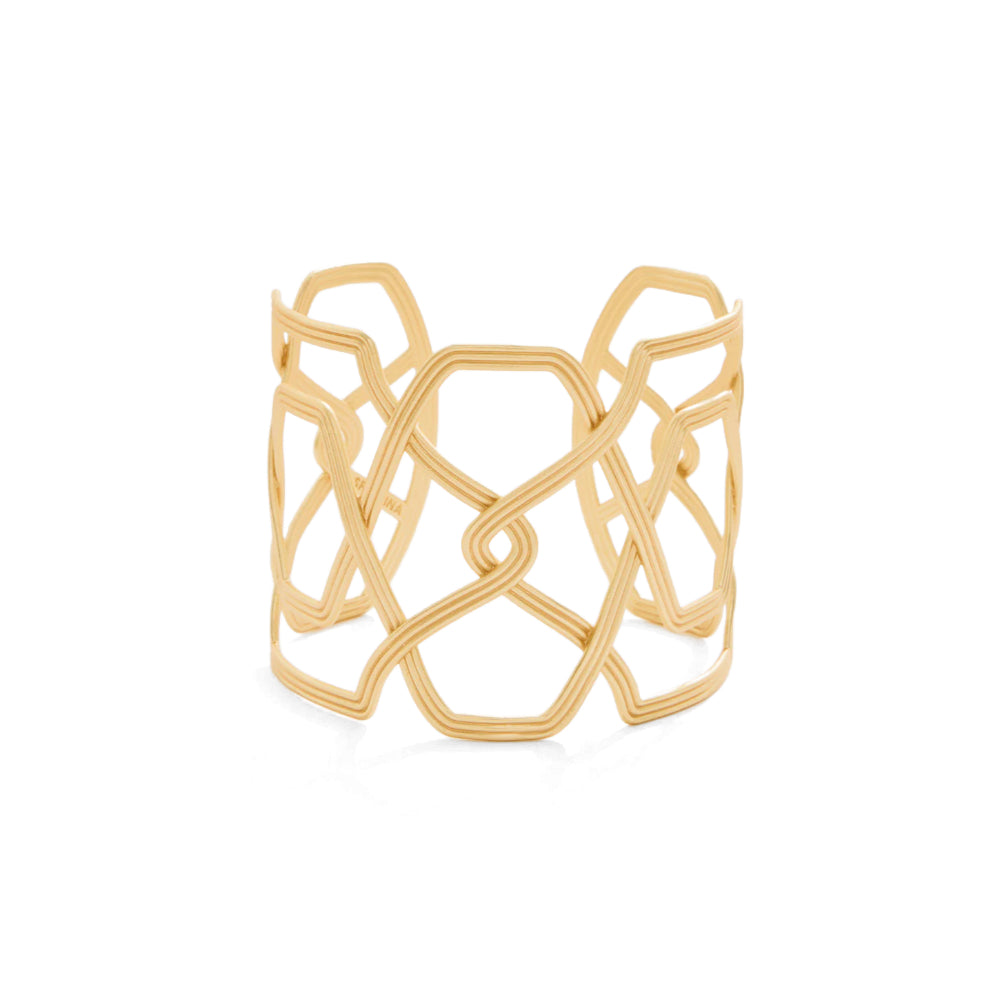 Spartina Gold Trellis Cuff
