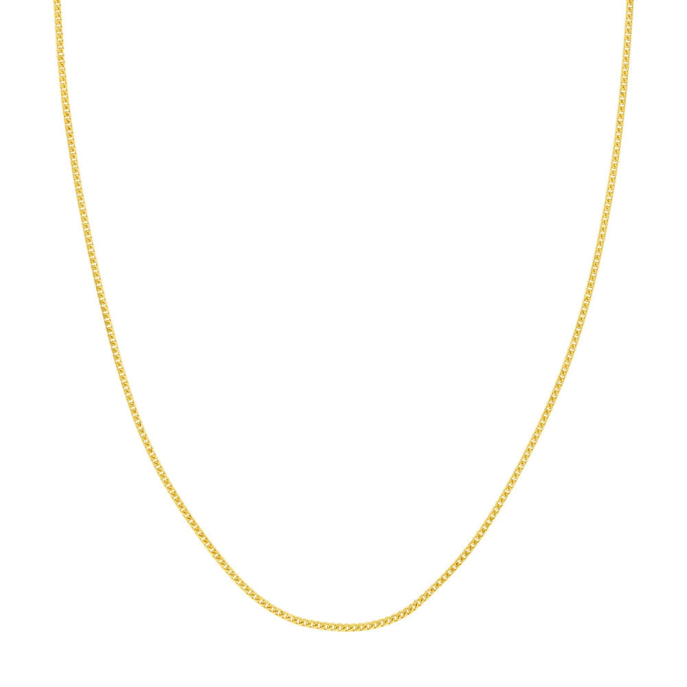 14k Gold 1.55mm Franco Chain