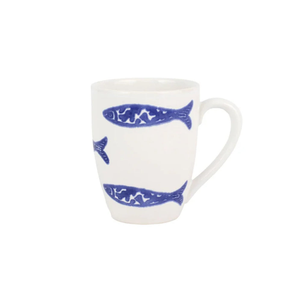 Vietri Santorini Minnows Mug