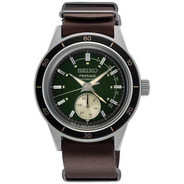Seiko Presage SSA451 Style60's Automatic Green Dial