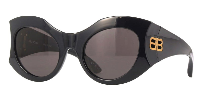 Balenciaga BB0256S 001 - As Seen On Kris Jenner & Isabelle Huppert