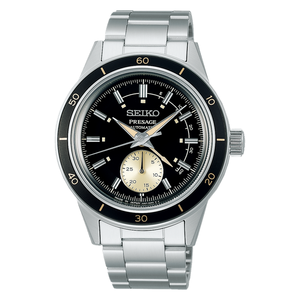 Seiko Presage SSA449 Style60's Automatic Black Dial