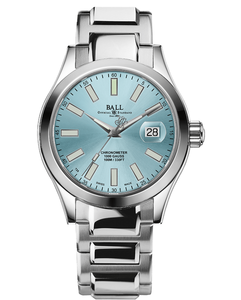 Ball NM9026C-S6CJ-IBE Engineer III Marvelight Chronometer Ice Blue