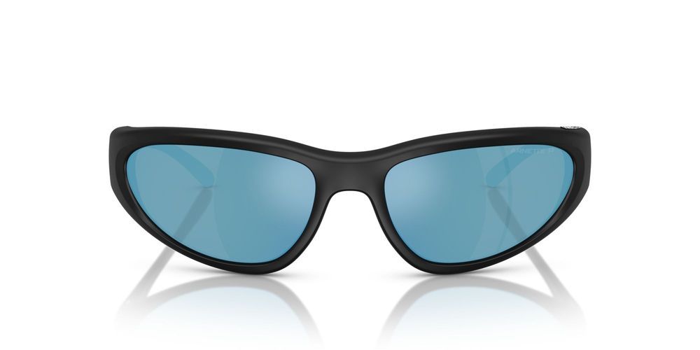AN4352 Black Oval Sunglasses