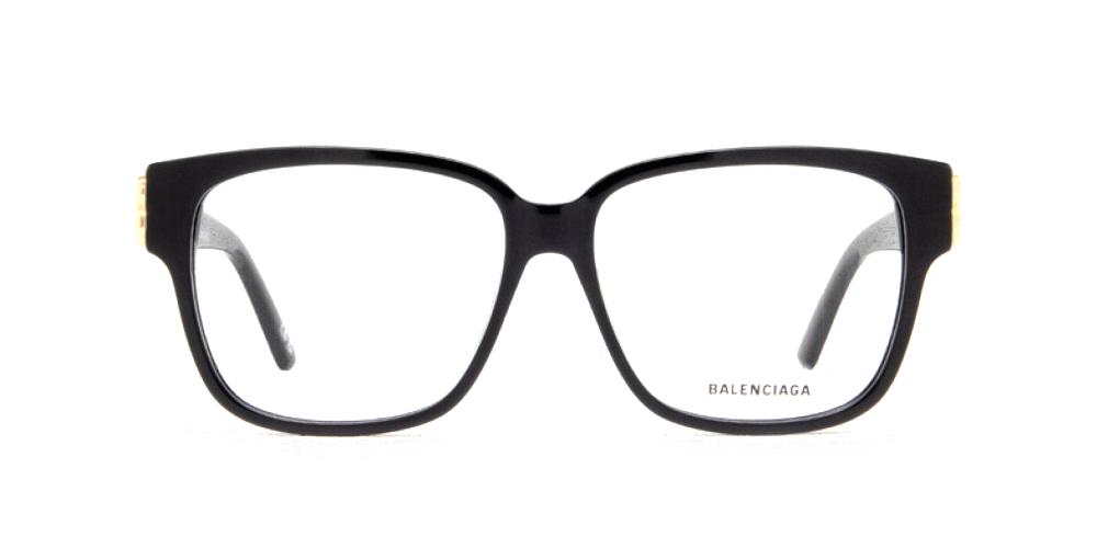 BB0104O Black Squared Eyeglasses