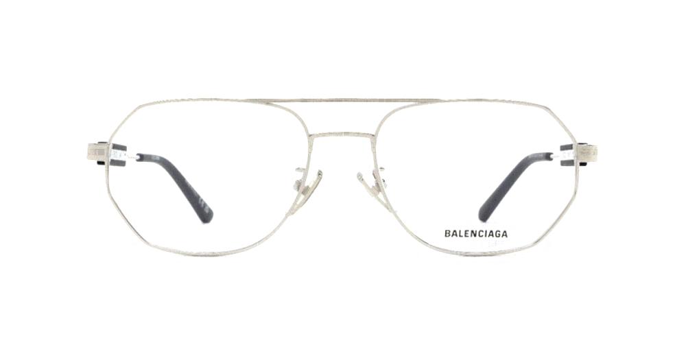BB0117O Silver Pilot Eyeglasses