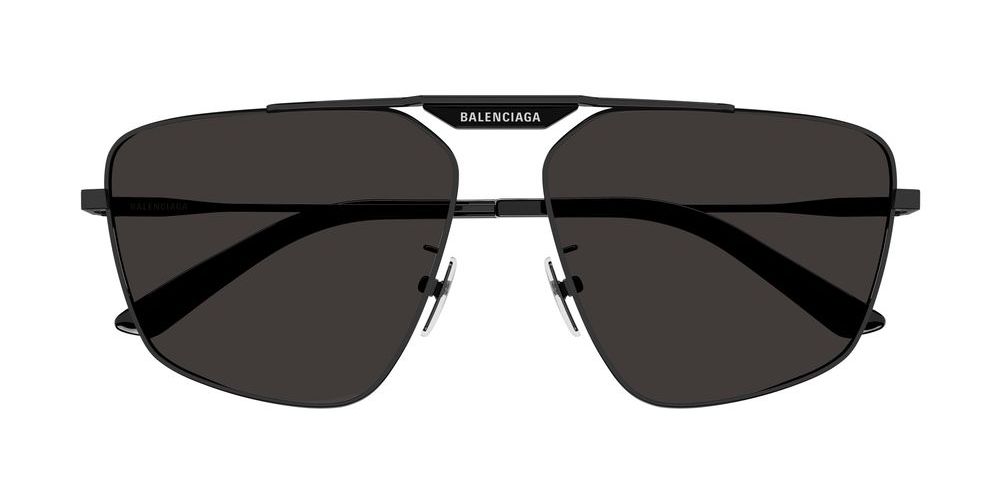 BB0246SA Black Geometric Sunglasses