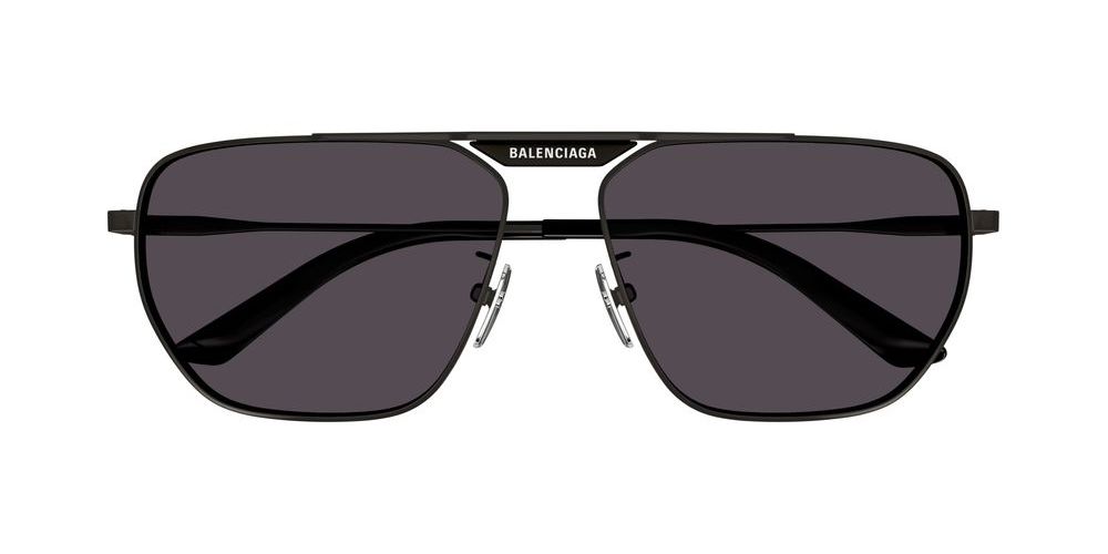 BB0298SA Black Squared Sunglasses