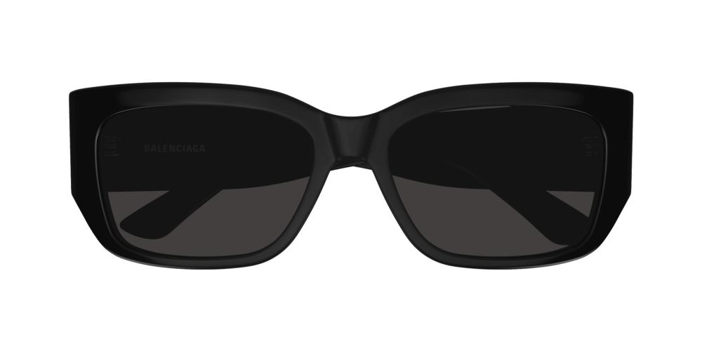 BB0331SK Black Rectangle Sunglasses