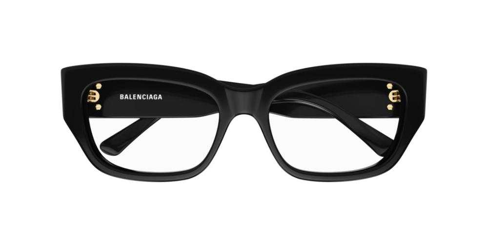 BB0363O Black Squared Eyeglasses