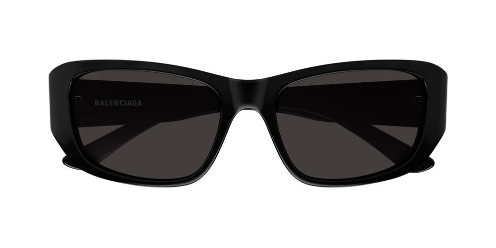 BB0365S Black Rectangle Sunglasses