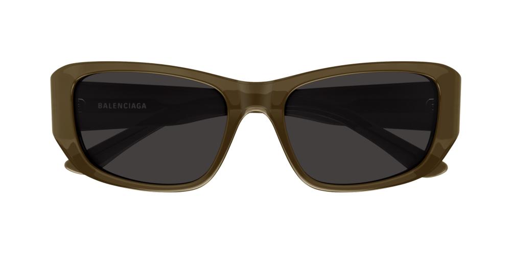 BB0365S Brown Rectangle Sunglasses