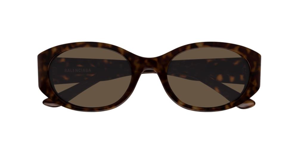 BB0369S Havana Oval Sunglasses