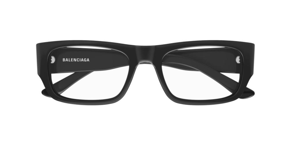 BB0370O Black Squared Eyeglasses