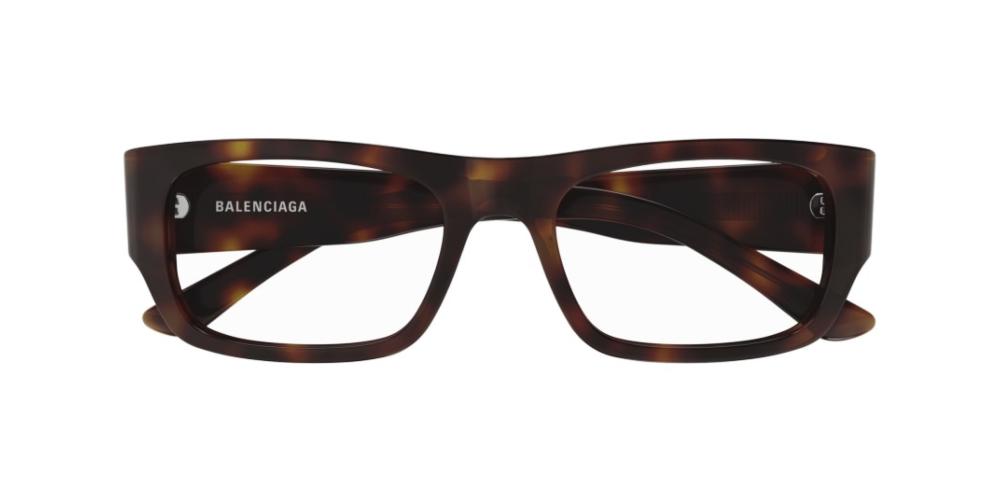 BB0370O Havana Squared Eyeglasses