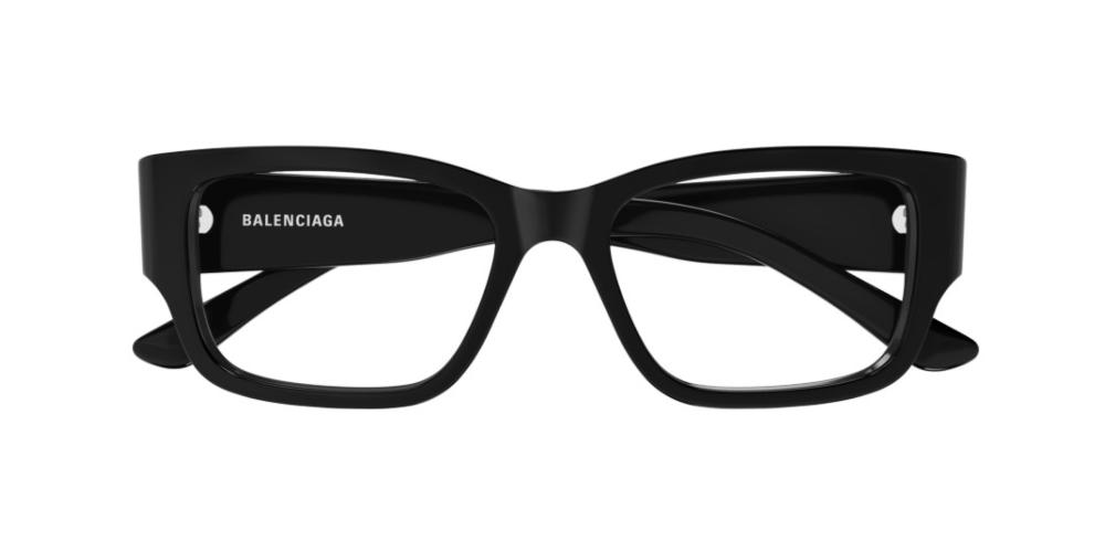 BB0371O Black Squared Eyeglasses