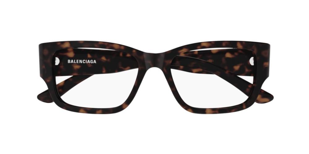 BB0371O Havana Squared Eyeglasses