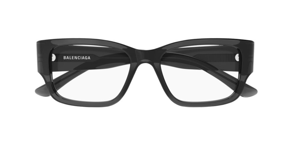 BB0371O Grey Squared Eyeglasses