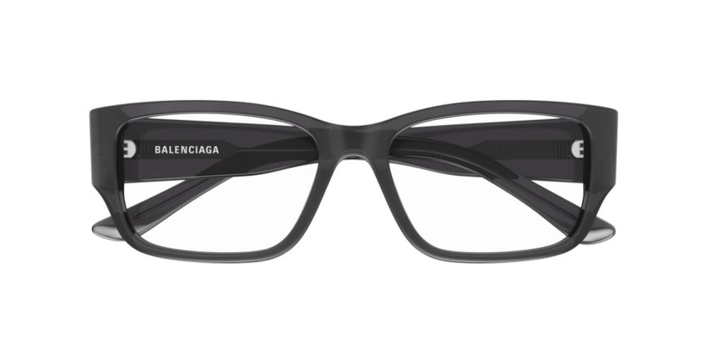 BB0373O Grey Squared Eyeglasses