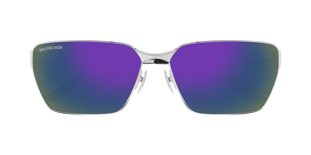 BB0374S Silver Squared Sunglasses