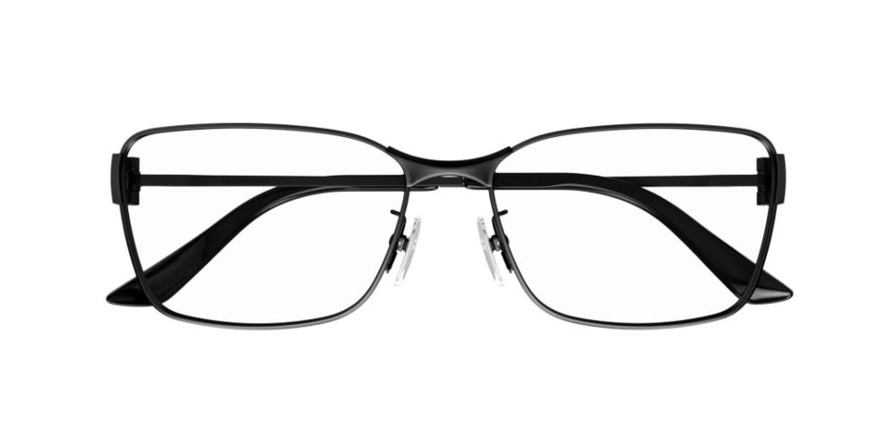 BB0375O Black Squared Eyeglasses