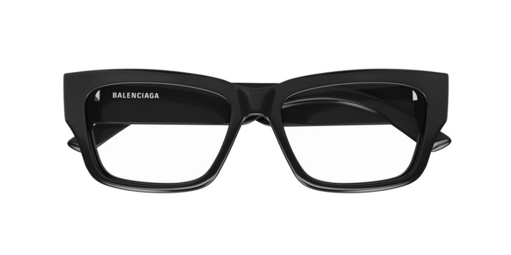 BB0376O Black Squared Eyeglasses