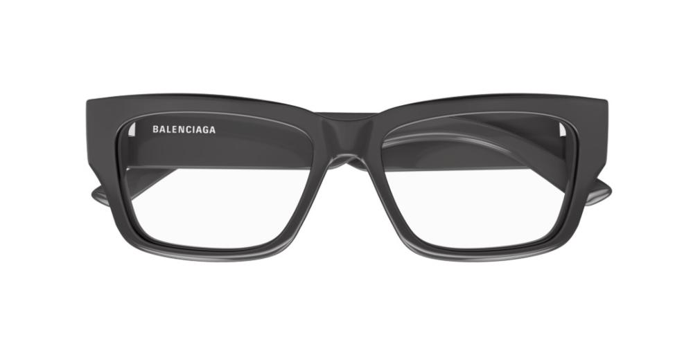 BB0376O Grey Squared Eyeglasses