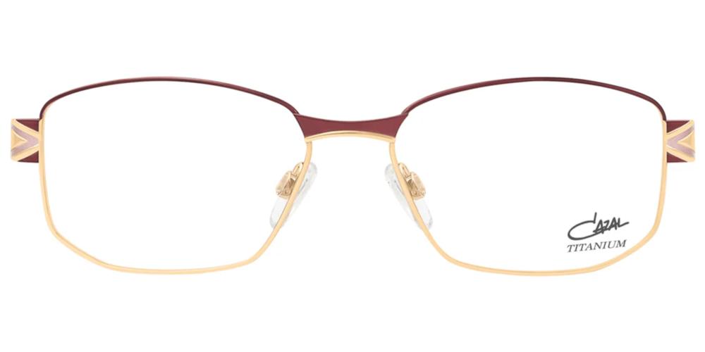 CAZAL 1251 Red Squared Eyeglasses