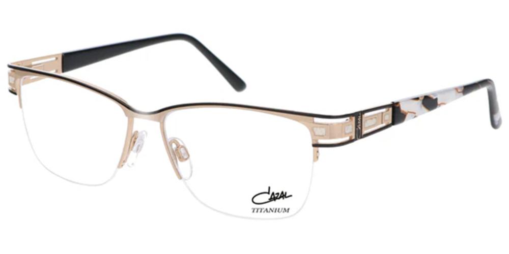 CAZAL 1262 Gold Squared Eyeglasses