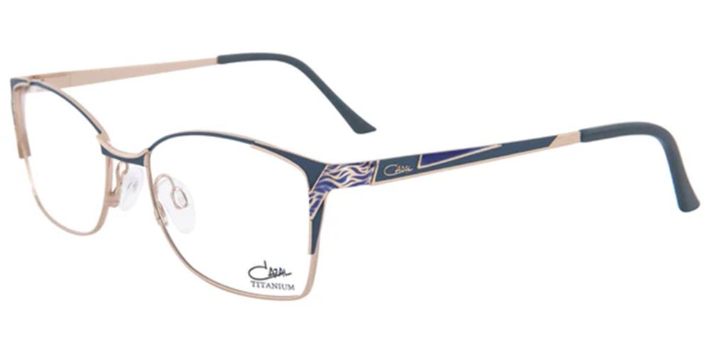 CAZAL 1268 Blue Squared Eyeglasses