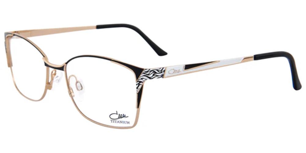 CAZAL 1268 Black Squared Eyeglasses