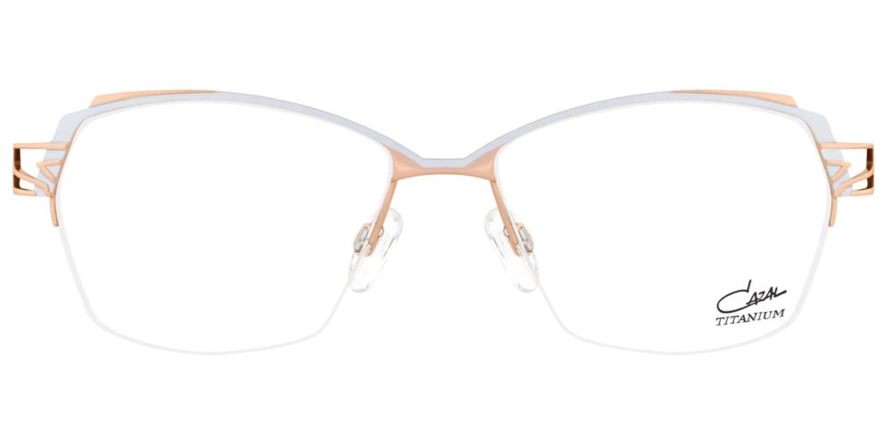 CAZAL 1280 Rose Gold Squared Eyeglasses