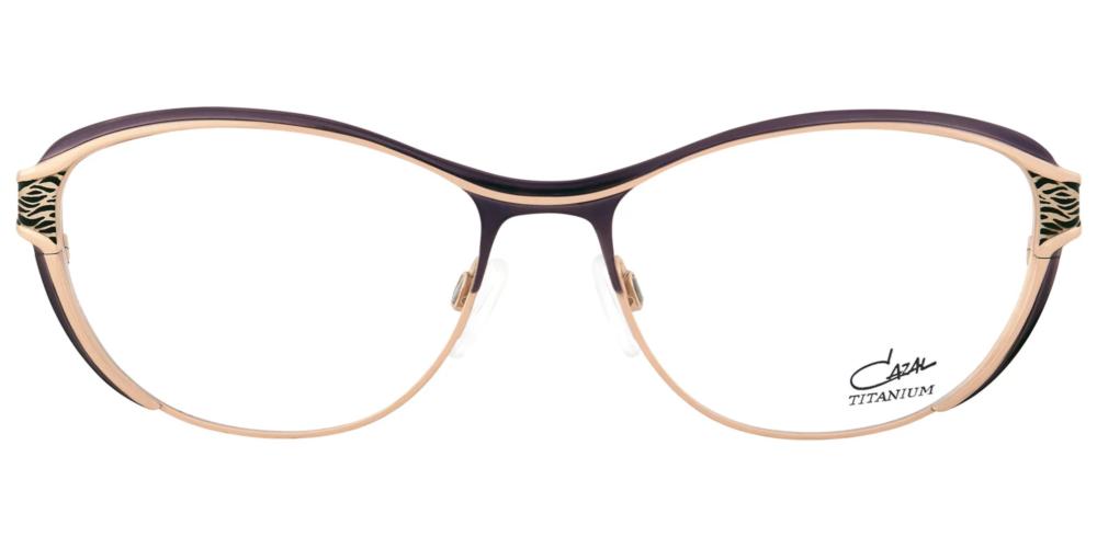 CAZAL 1282 Brown Squared Eyeglasses