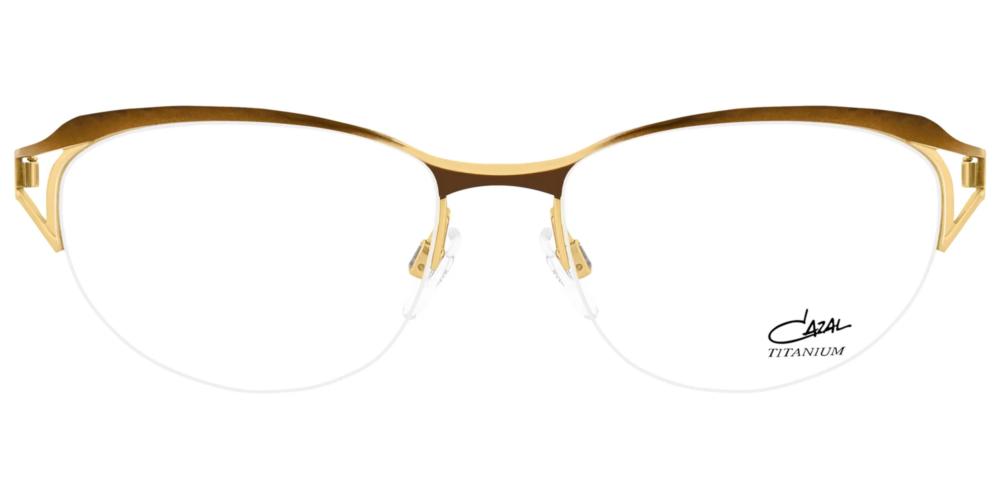 CAZAL 1289 Gold Cat Eye Eyeglasses
